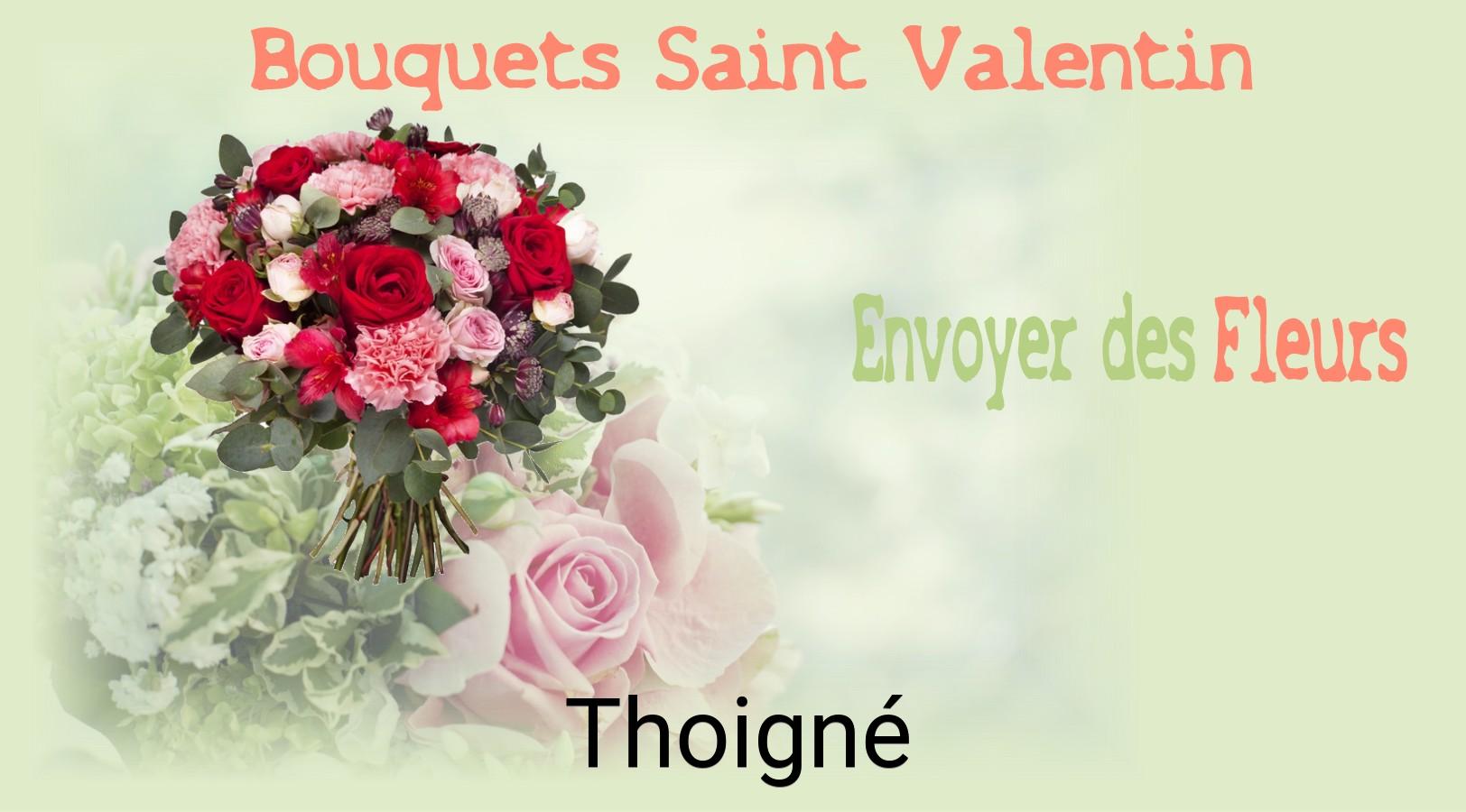 Roses de Saint-Valentin livrées à Thoigné